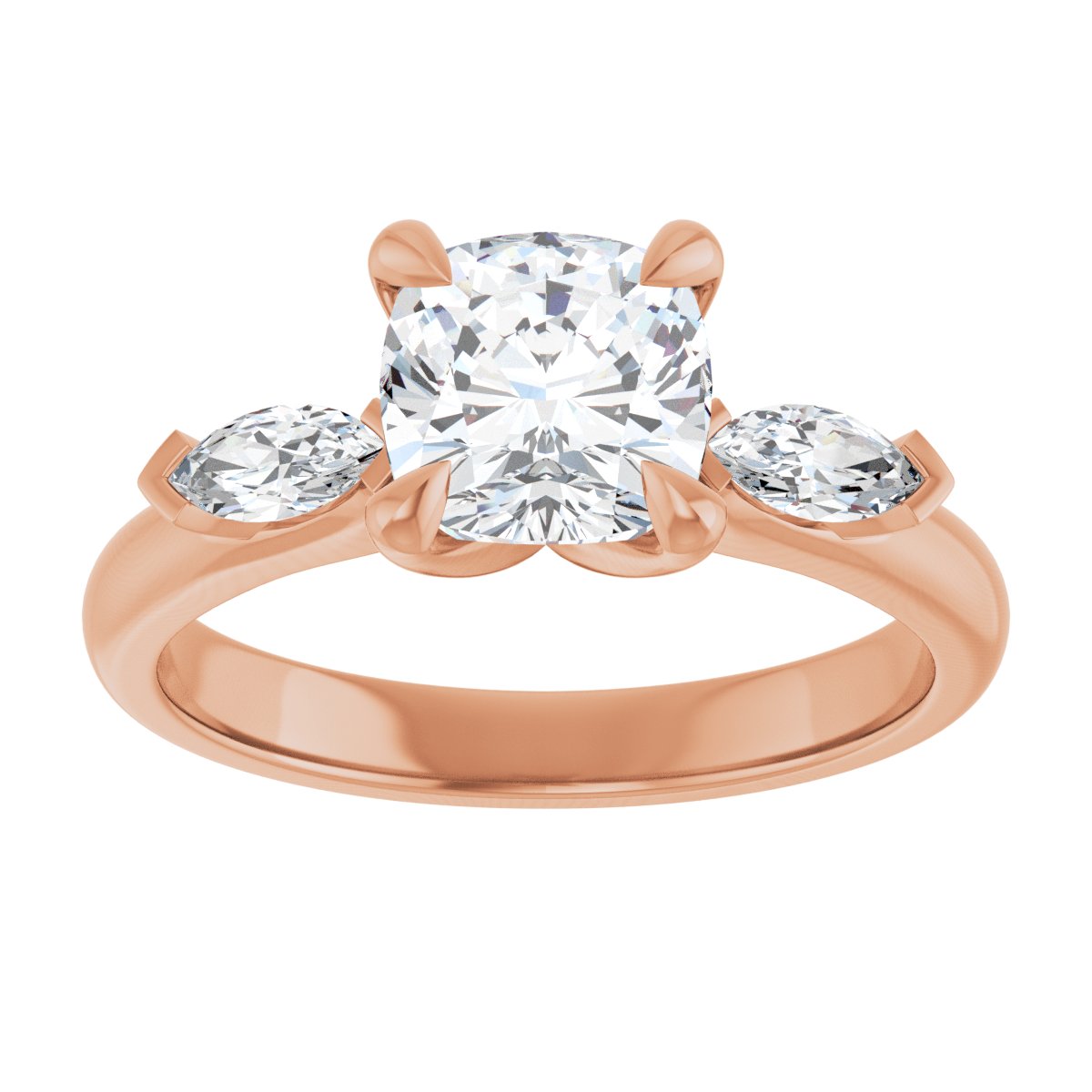 Three-Stone Engagement Ring