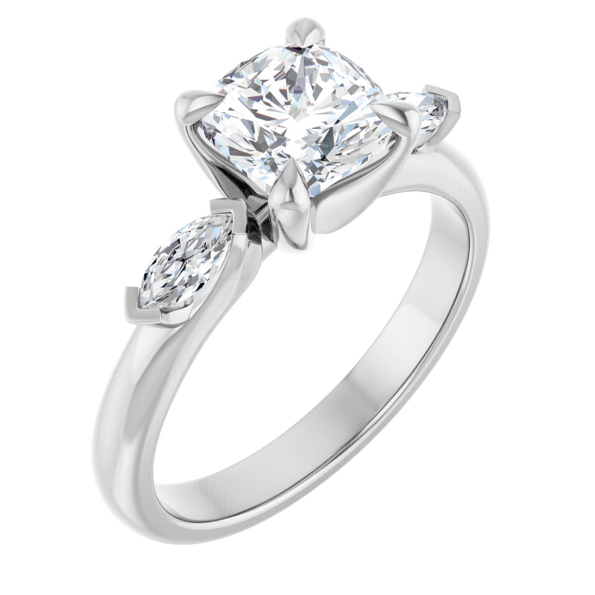 Three-Stone Engagement Ring