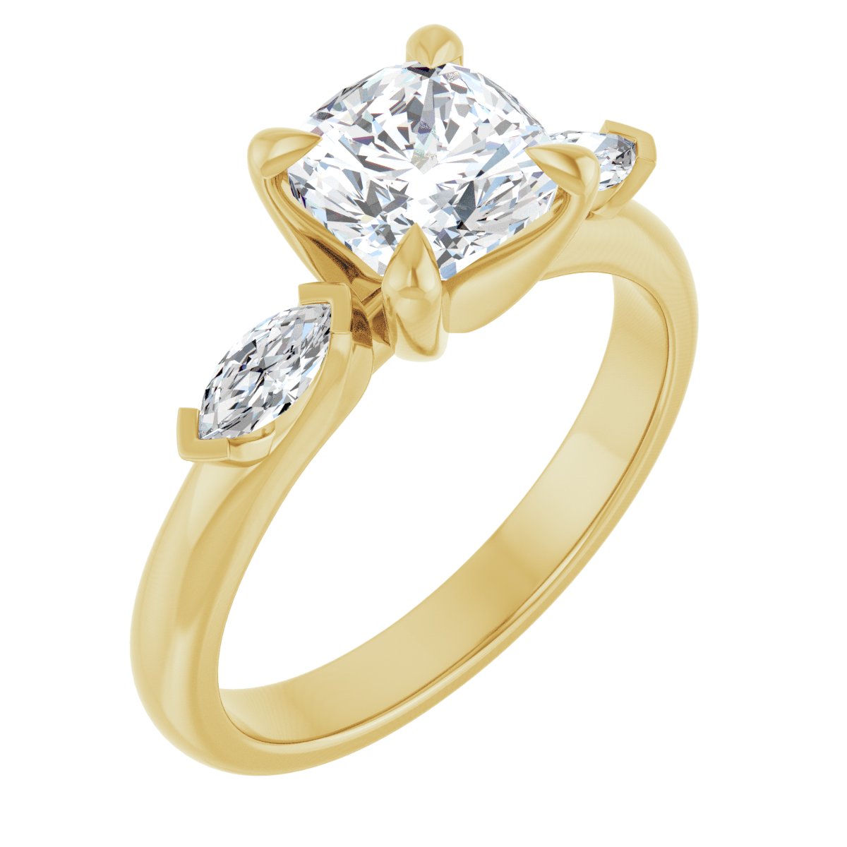 Three-Stone Engagement Ring