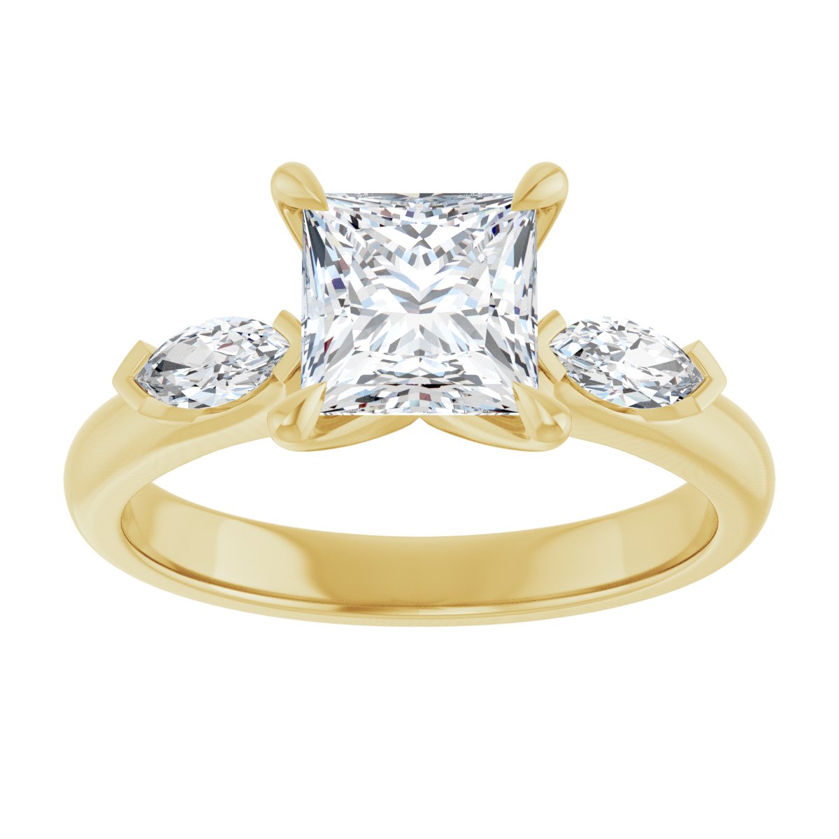 Three-Stone Engagement Ring