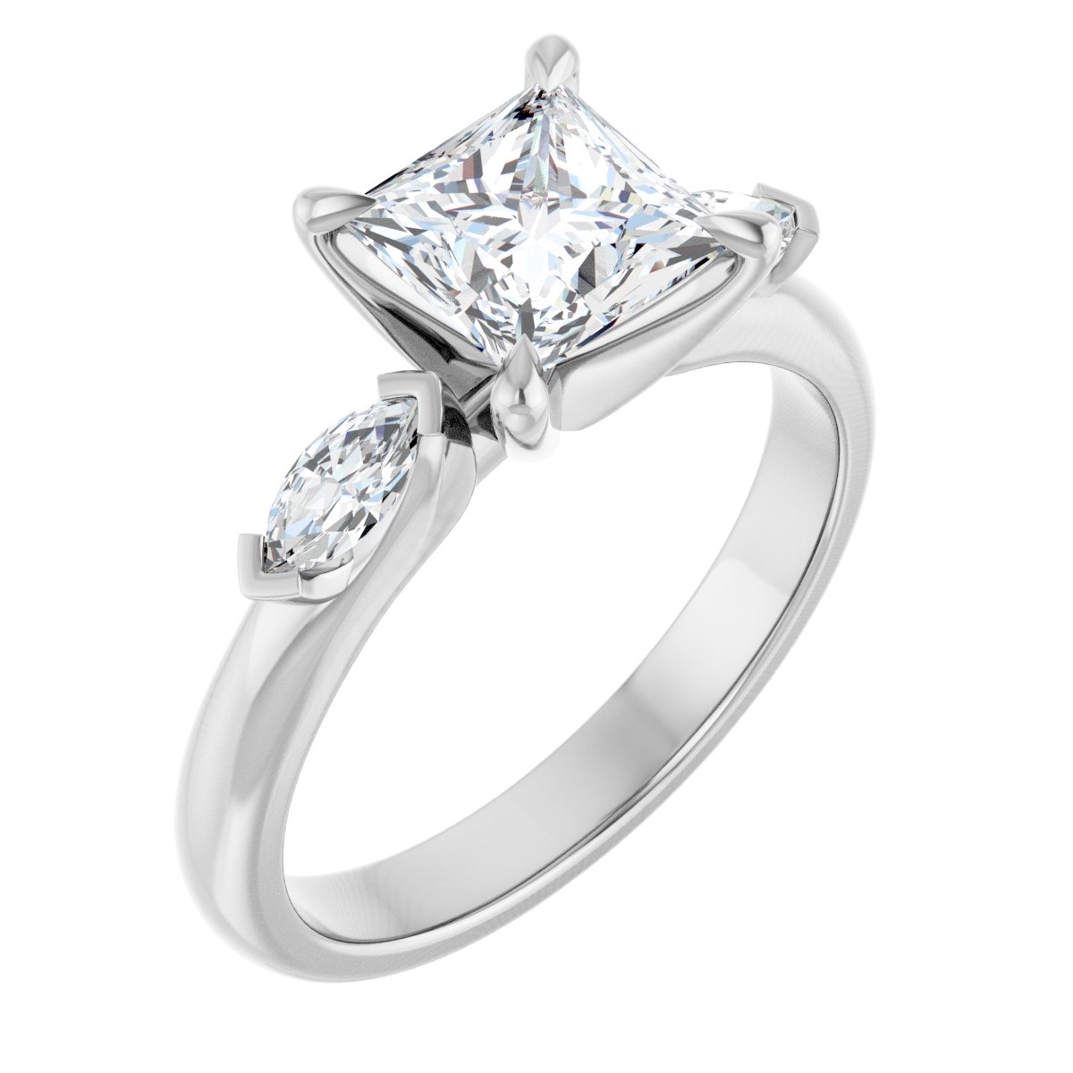 Three-Stone Engagement Ring