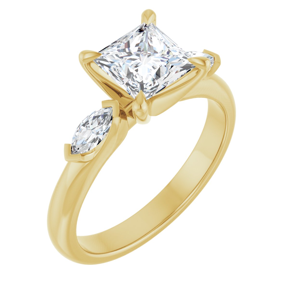 Three-Stone Engagement Ring