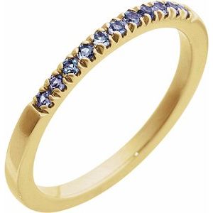 Stackable Ring -  Natural Alexandrite