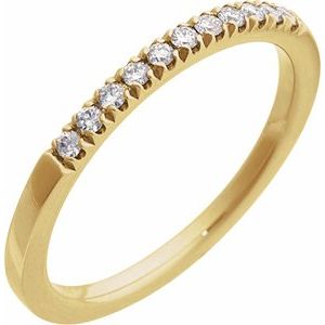 Stackable Ring -  Natural Diamond
