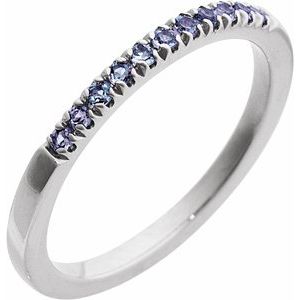 Stackable Ring -  Natural Alexandrite