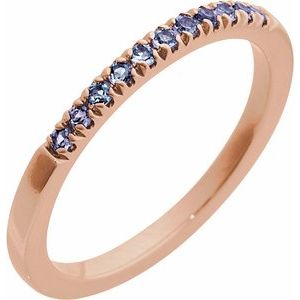 Stackable Ring -  Natural Alexandrite