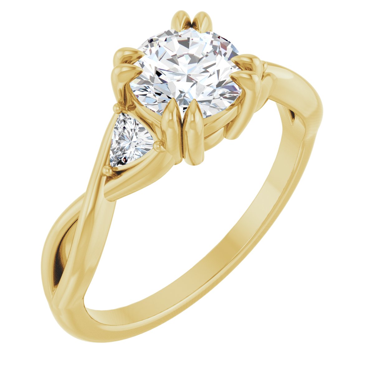 Three-Stone Engagement Ring