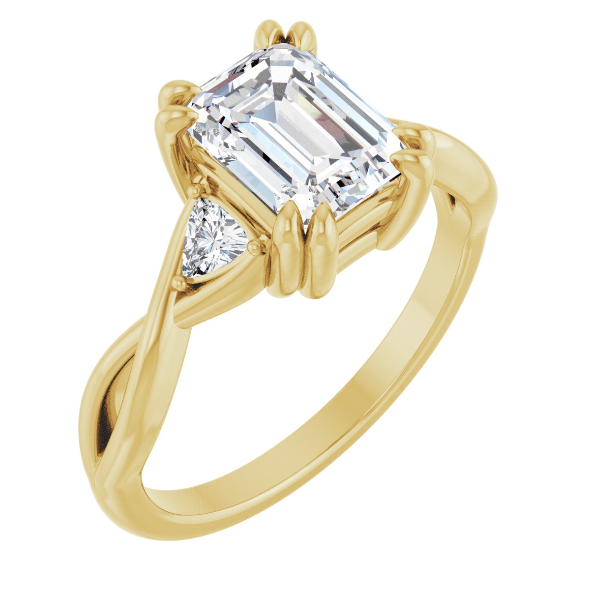 Three-Stone Engagement Ring