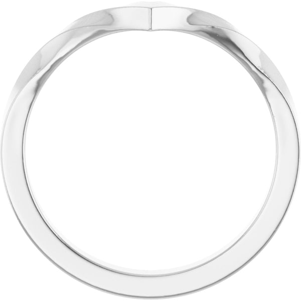Contour Band Wedding Bands