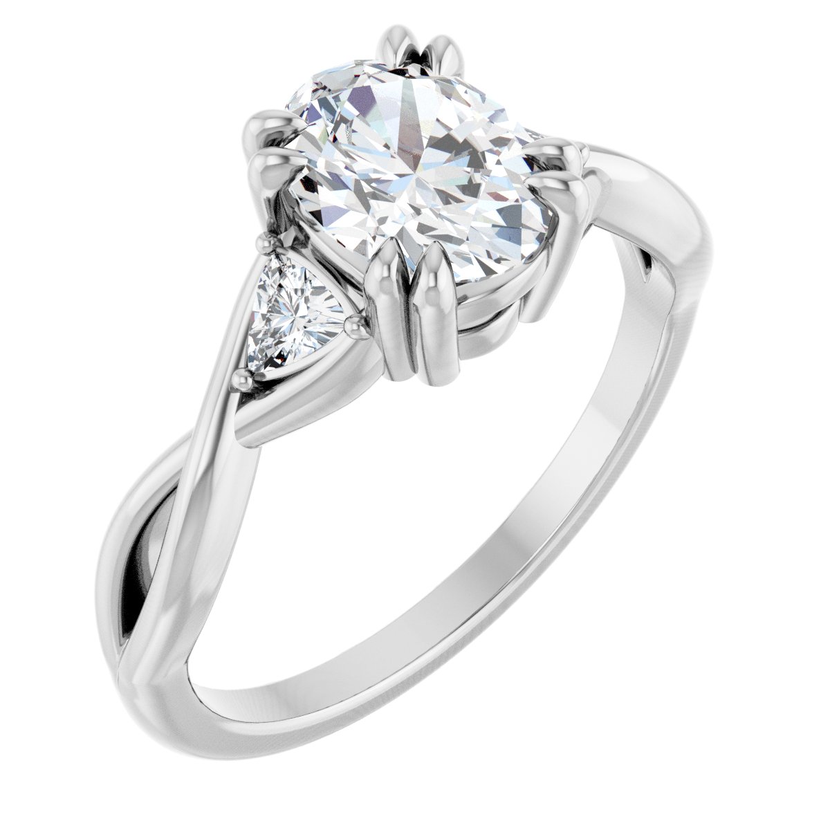 Three-Stone Engagement Ring