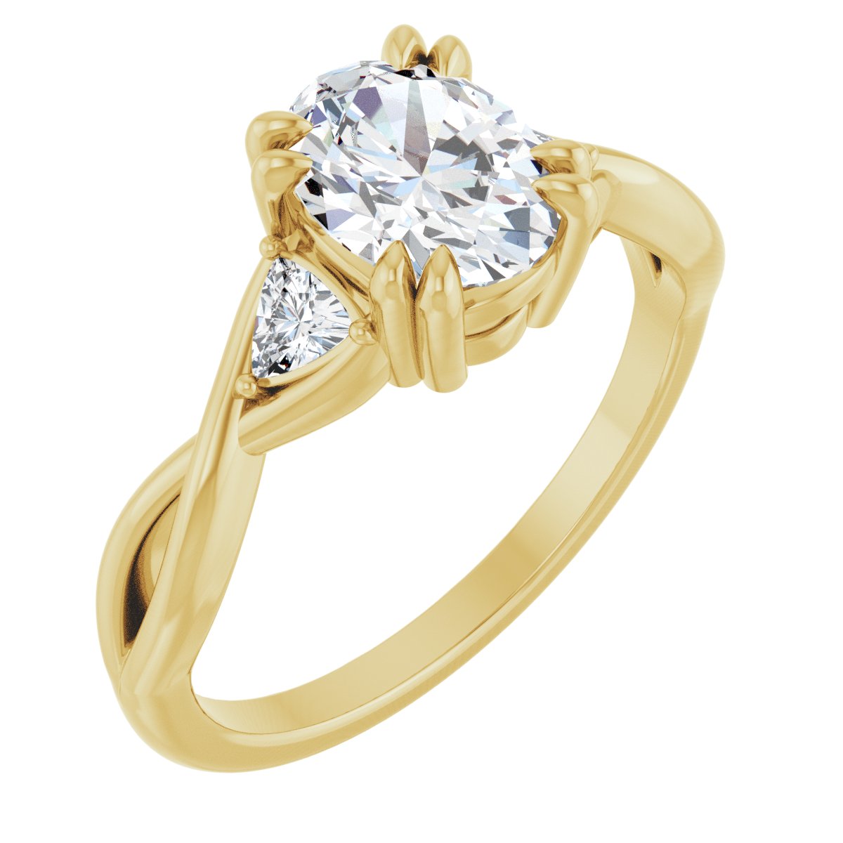 Three-Stone Engagement Ring
