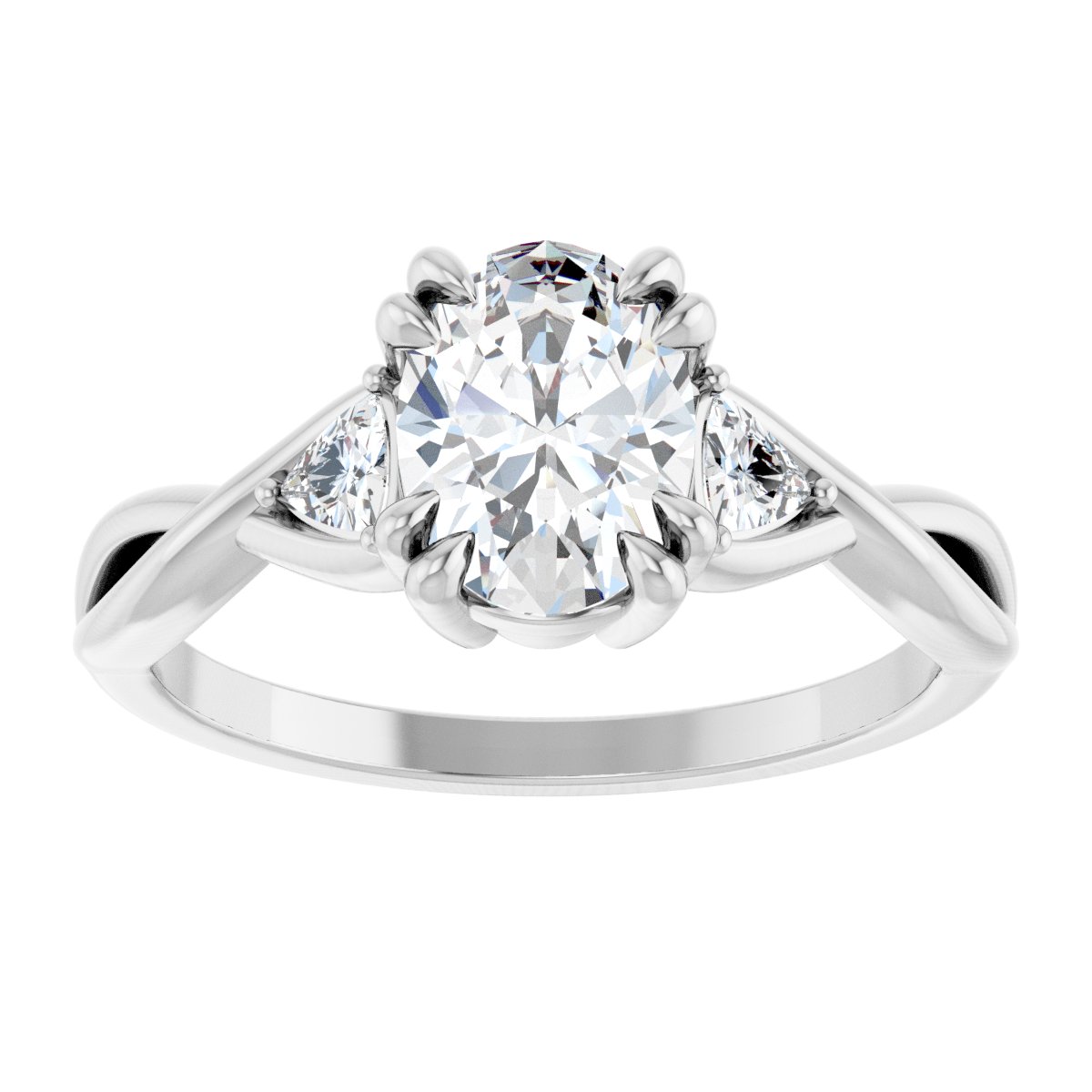 Three-Stone Engagement Ring