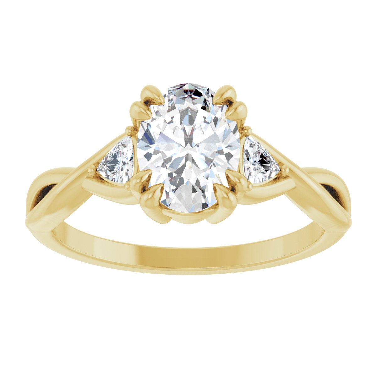 Three-Stone Engagement Ring