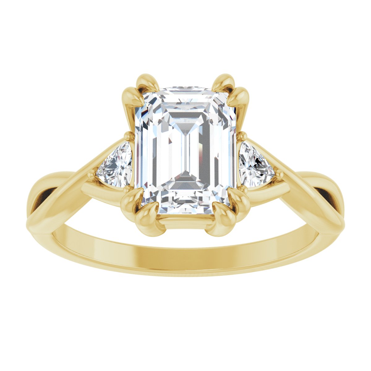 Three-Stone Engagement Ring