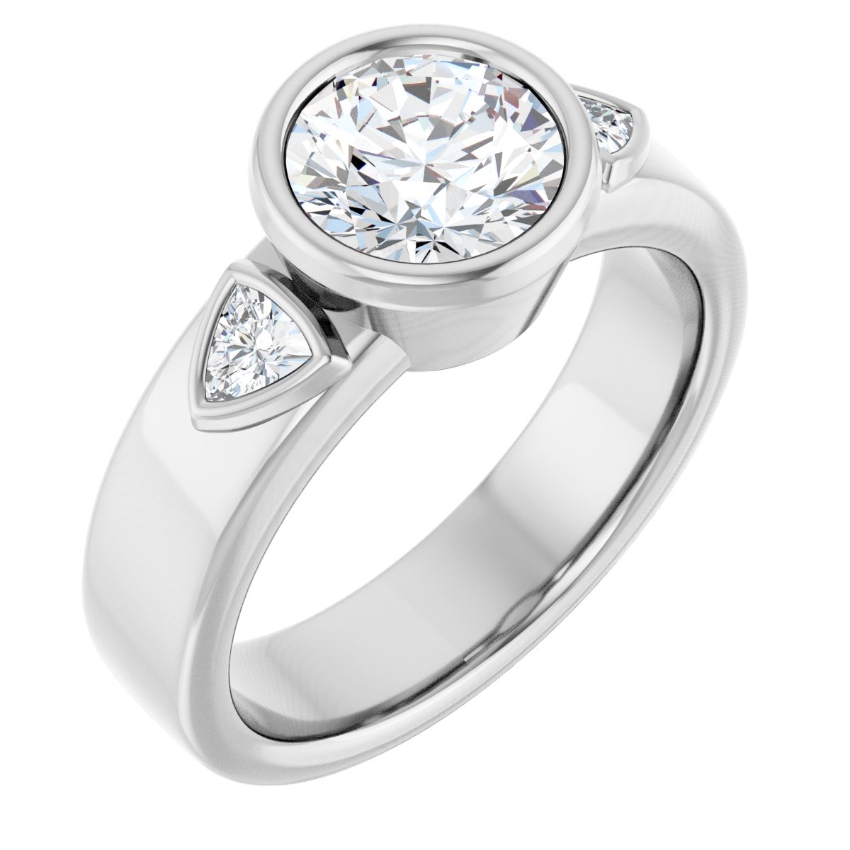 Three-Stone Engagement Ring