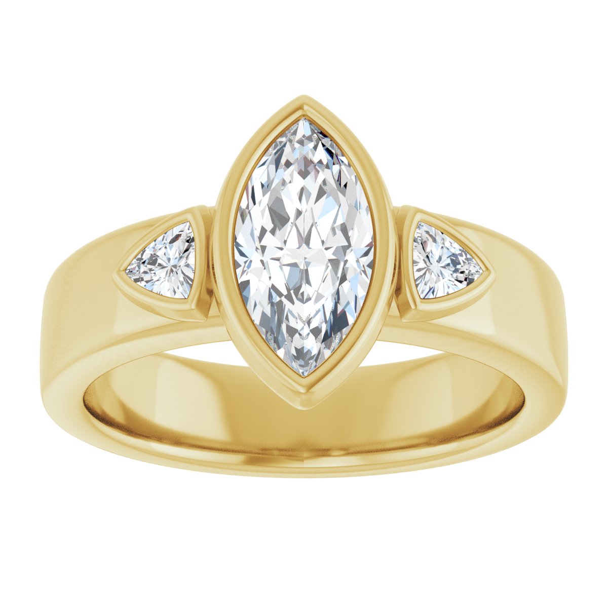 Three-Stone Engagement Ring