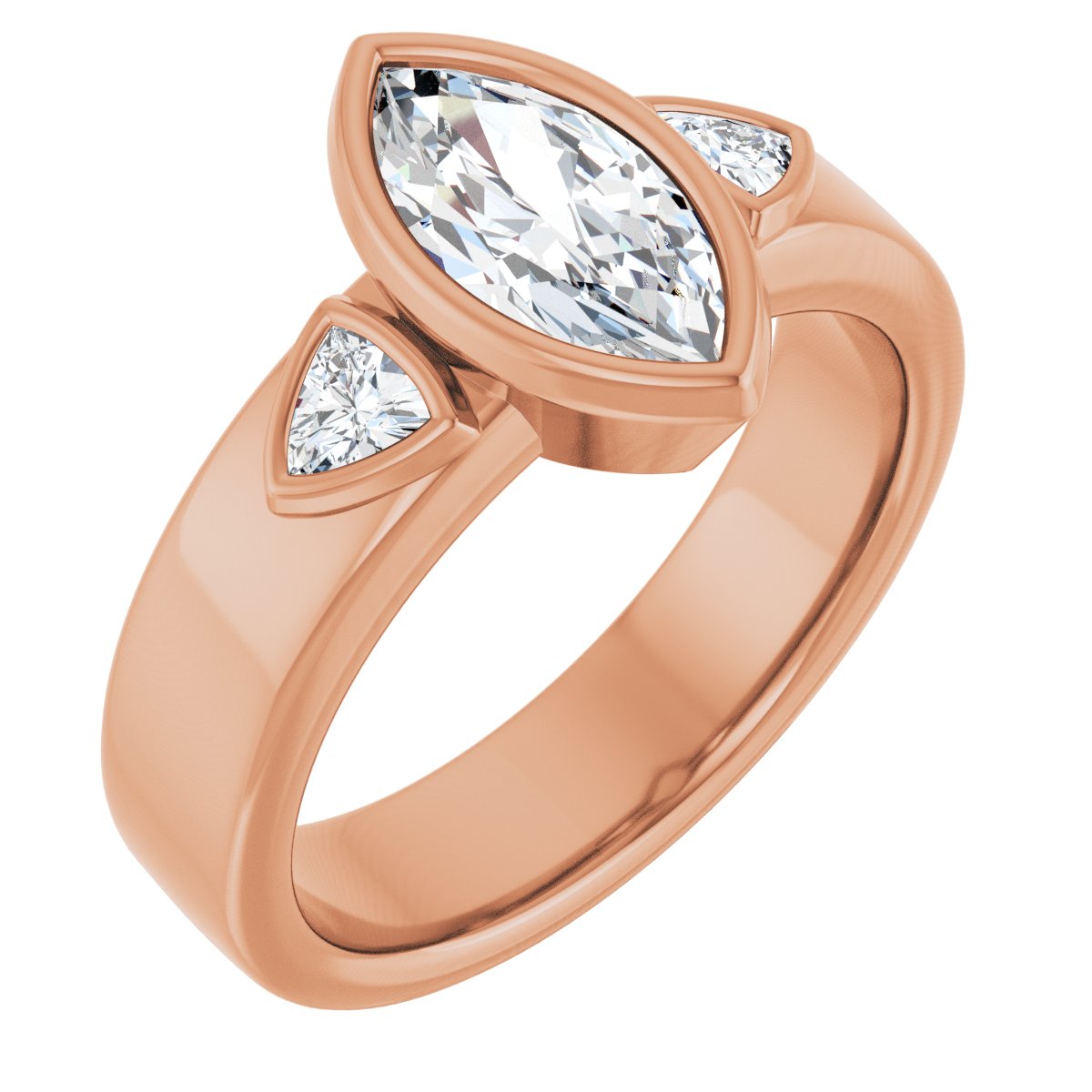 Three-Stone Engagement Ring