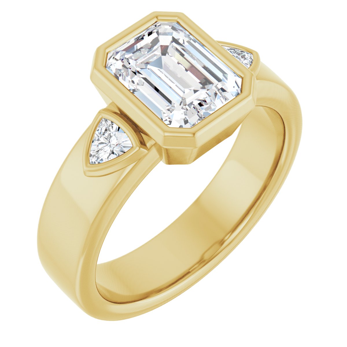 Three-Stone Engagement Ring