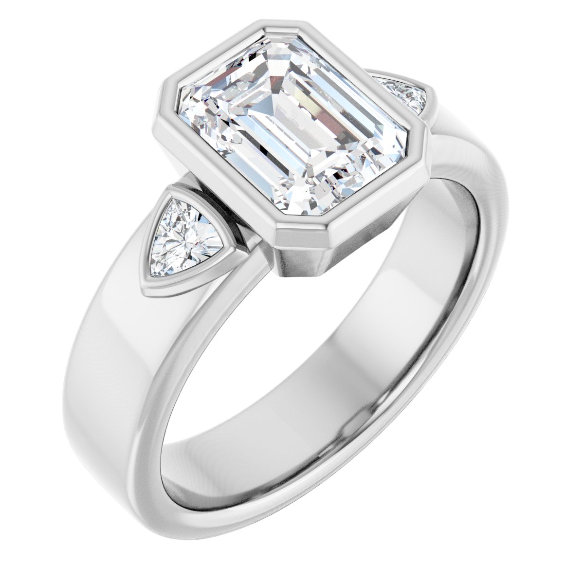 Three-Stone Engagement Ring