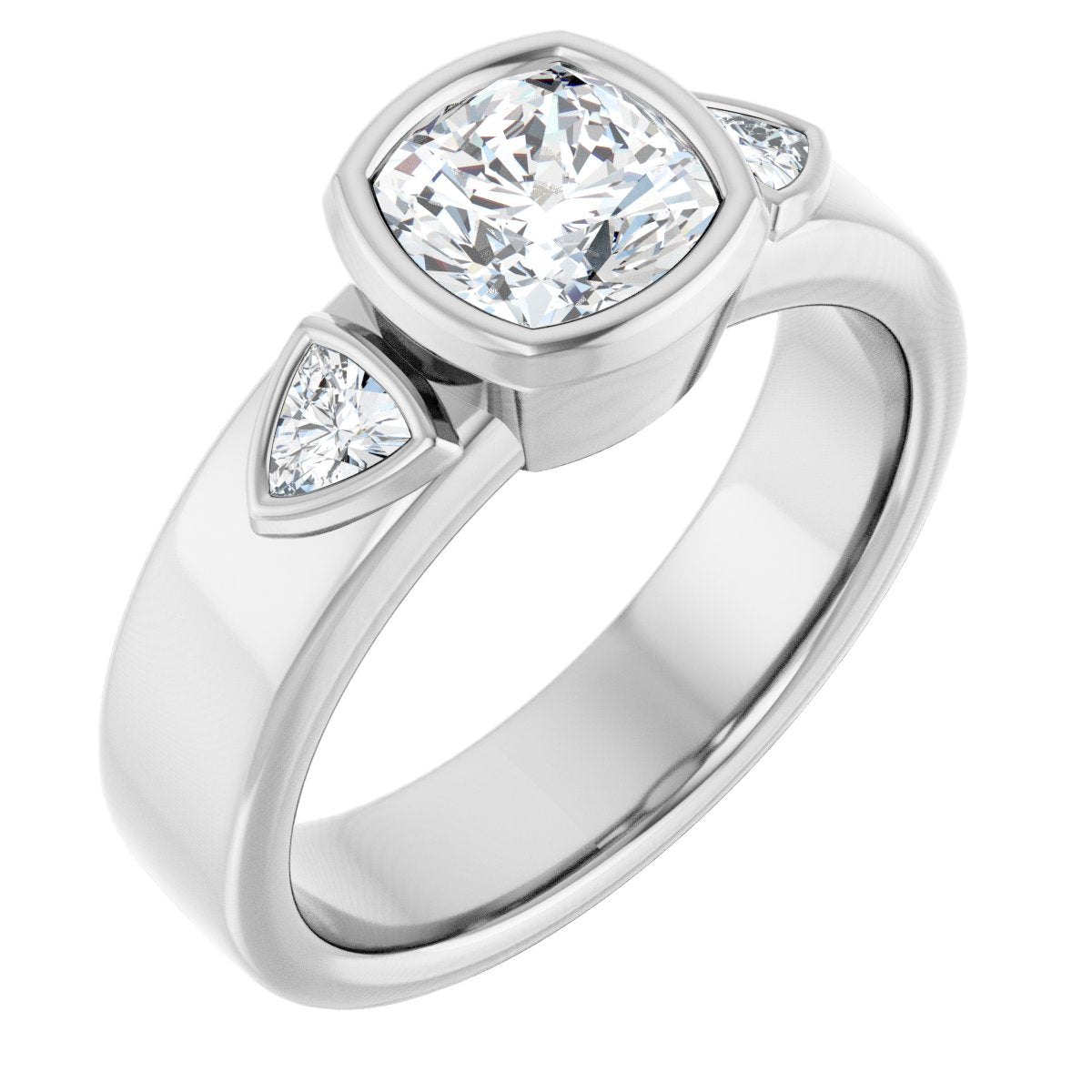 Three-Stone Engagement Ring