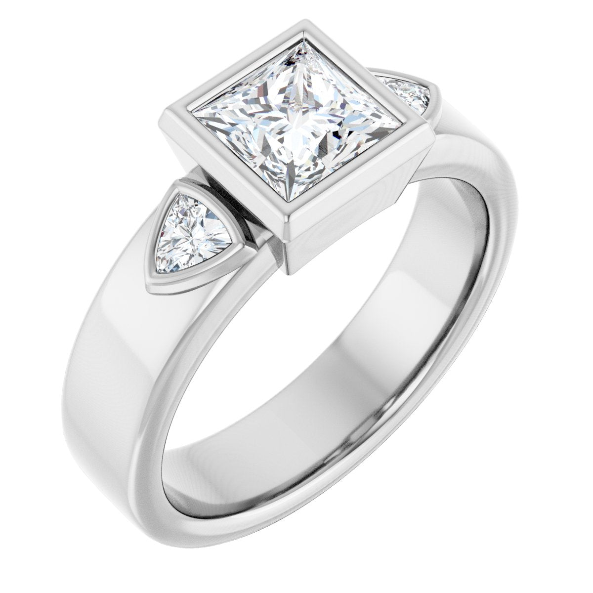 Three-Stone Engagement Ring