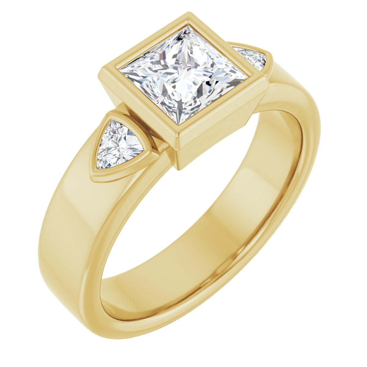 Three-Stone Engagement Ring
