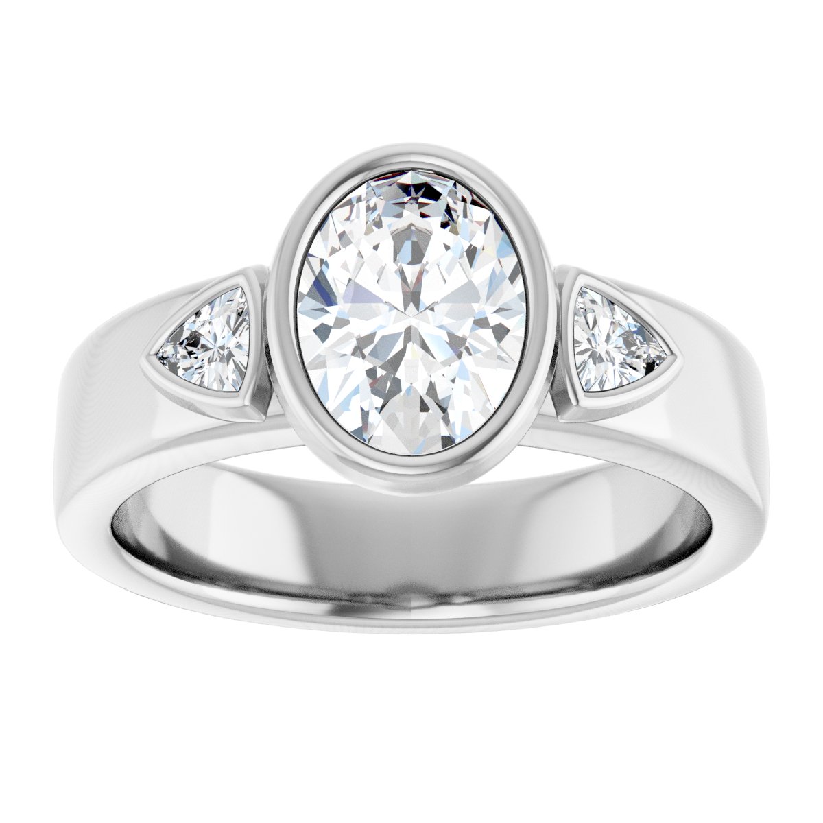 Three-Stone Engagement Ring