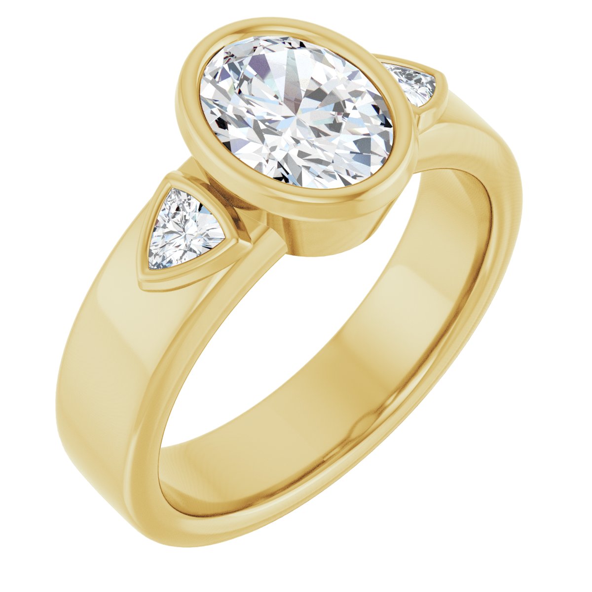 Three-Stone Engagement Ring