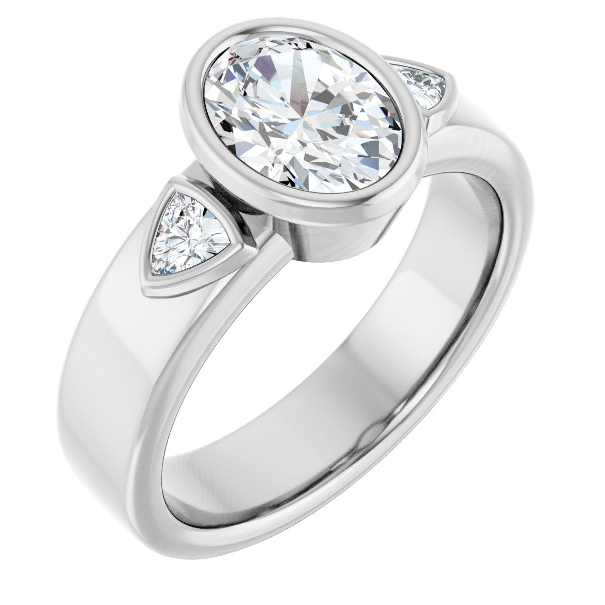 Three-Stone Engagement Ring