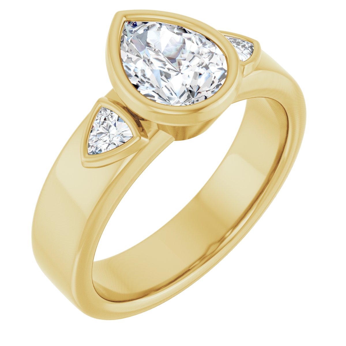 Three-Stone Engagement Ring