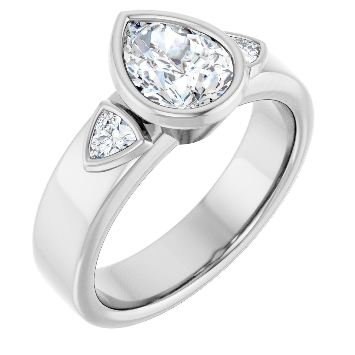 Three-Stone Engagement Ring