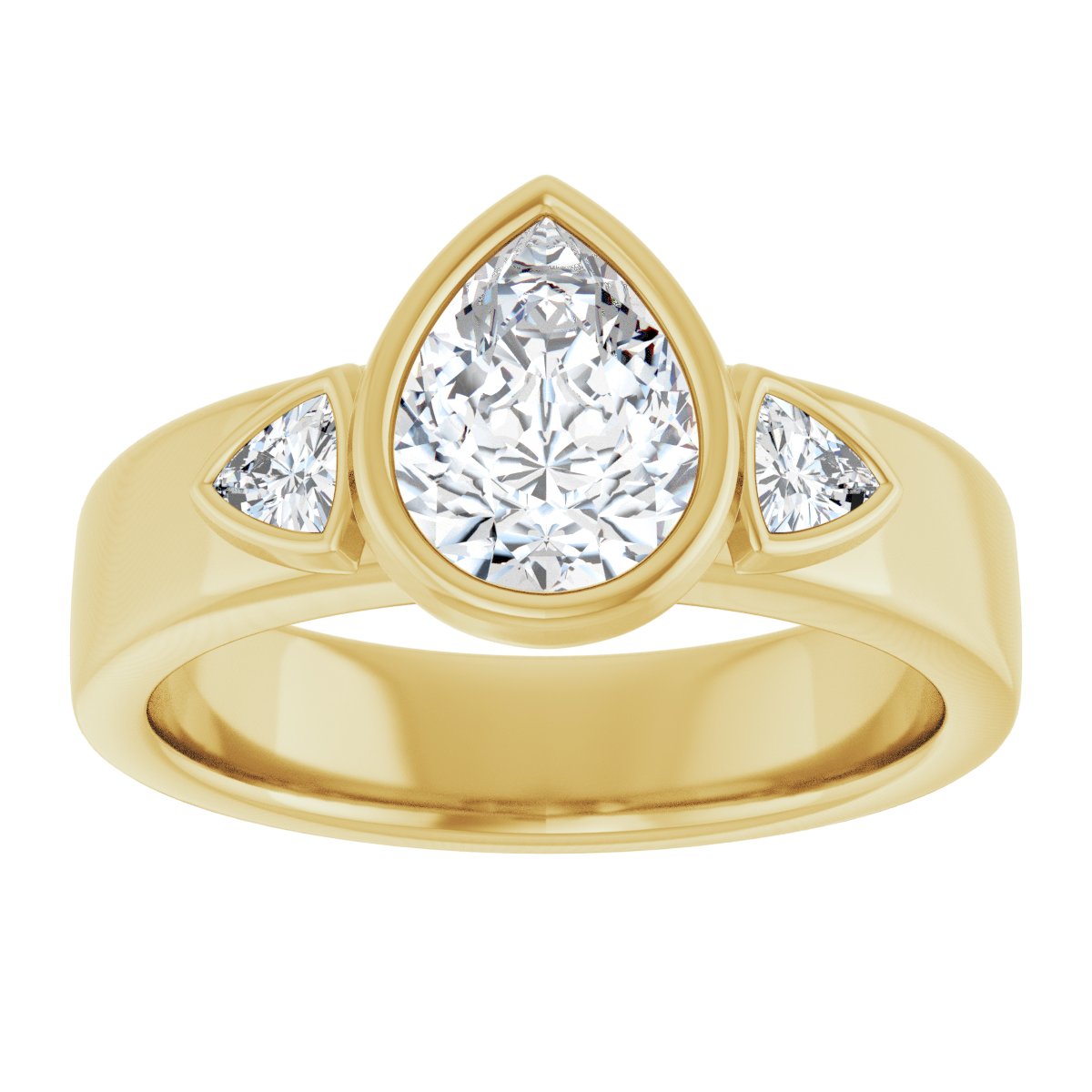 Three-Stone Engagement Ring