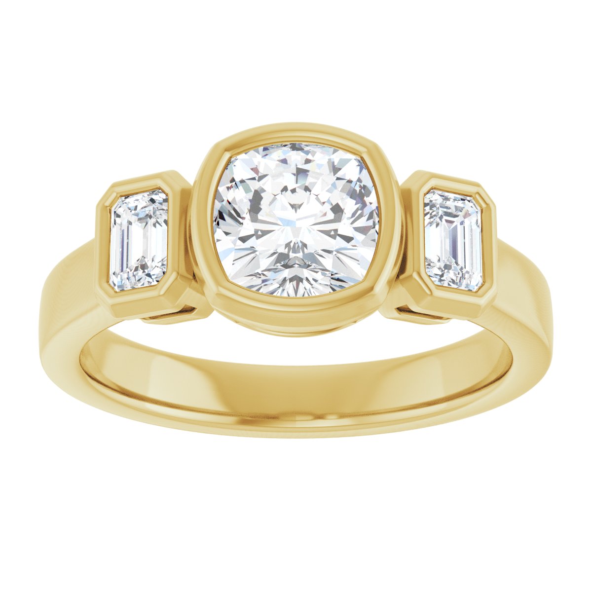 Three-Stone Engagement Ring