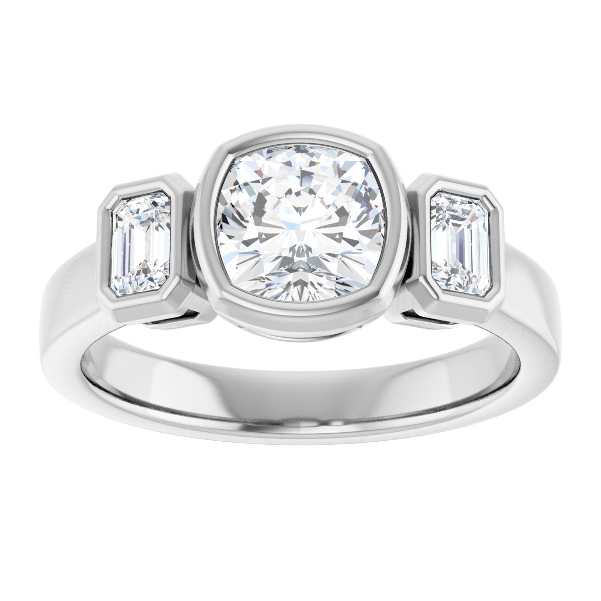 Three-Stone Engagement Ring