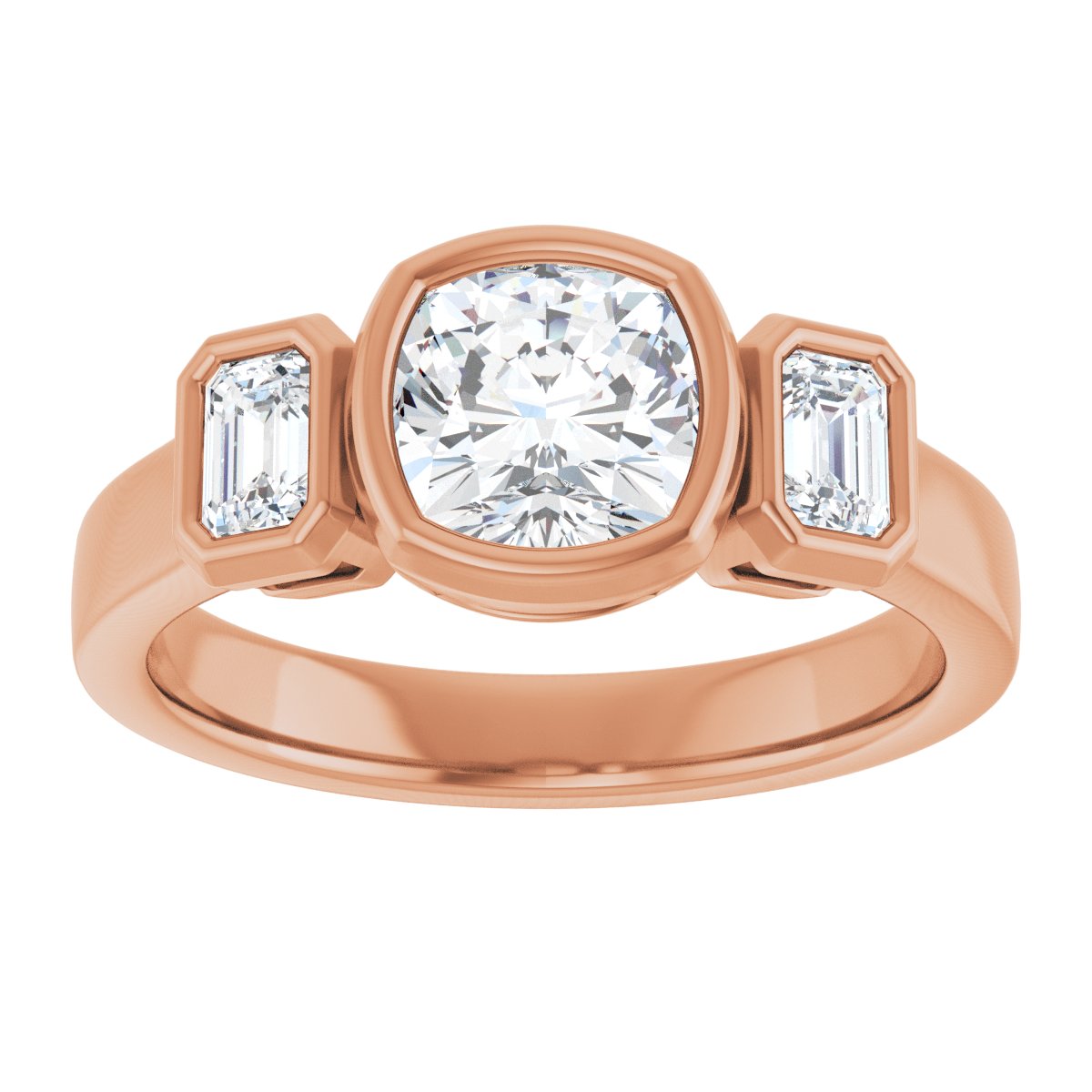 Three-Stone Engagement Ring