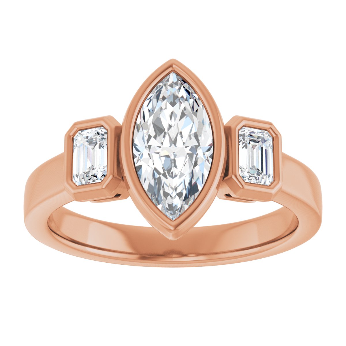 Three-Stone Engagement Ring