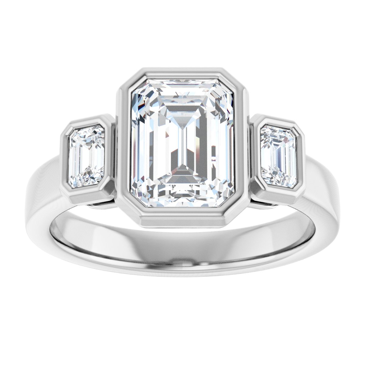 Three-Stone Engagement Ring