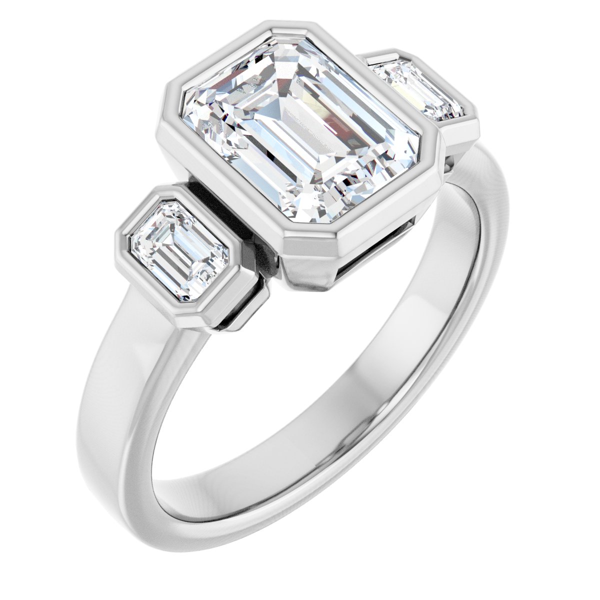 Three-Stone Engagement Ring