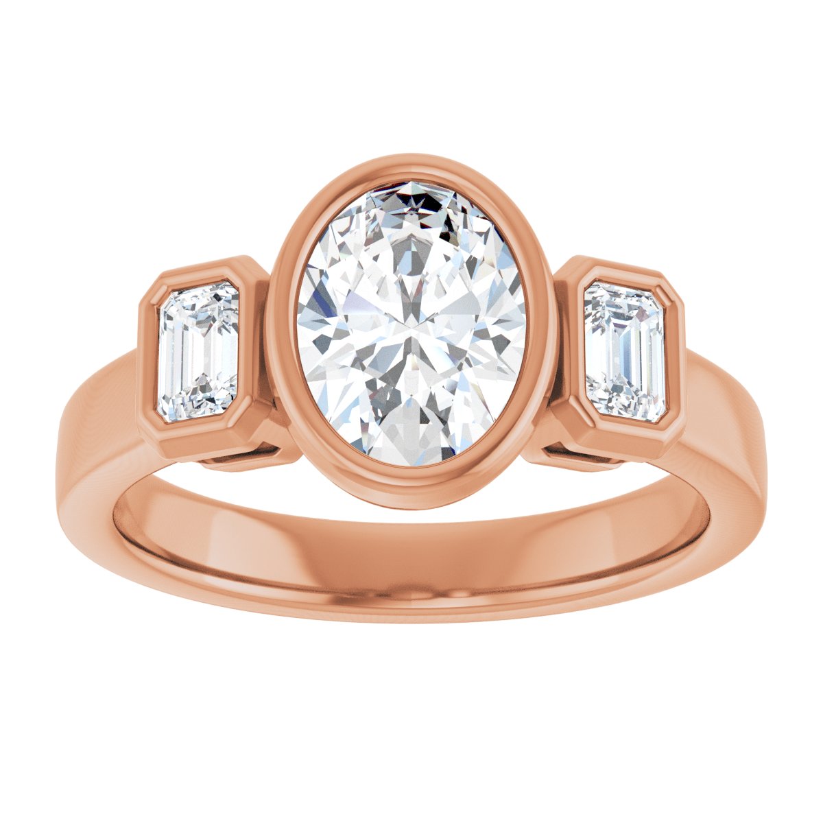 Three-Stone Engagement Ring