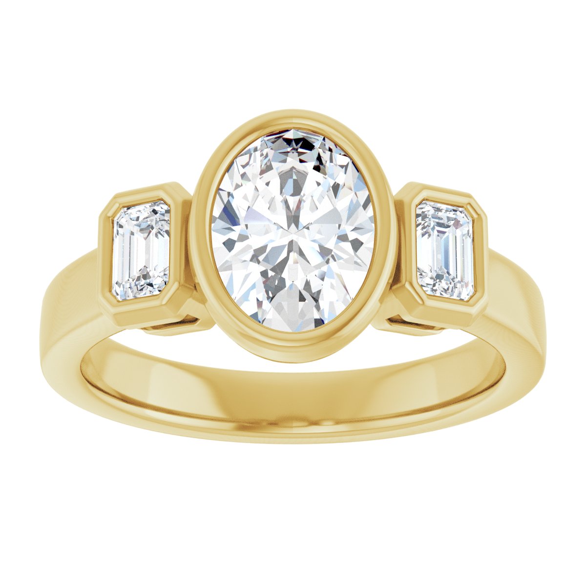 Three-Stone Engagement Ring