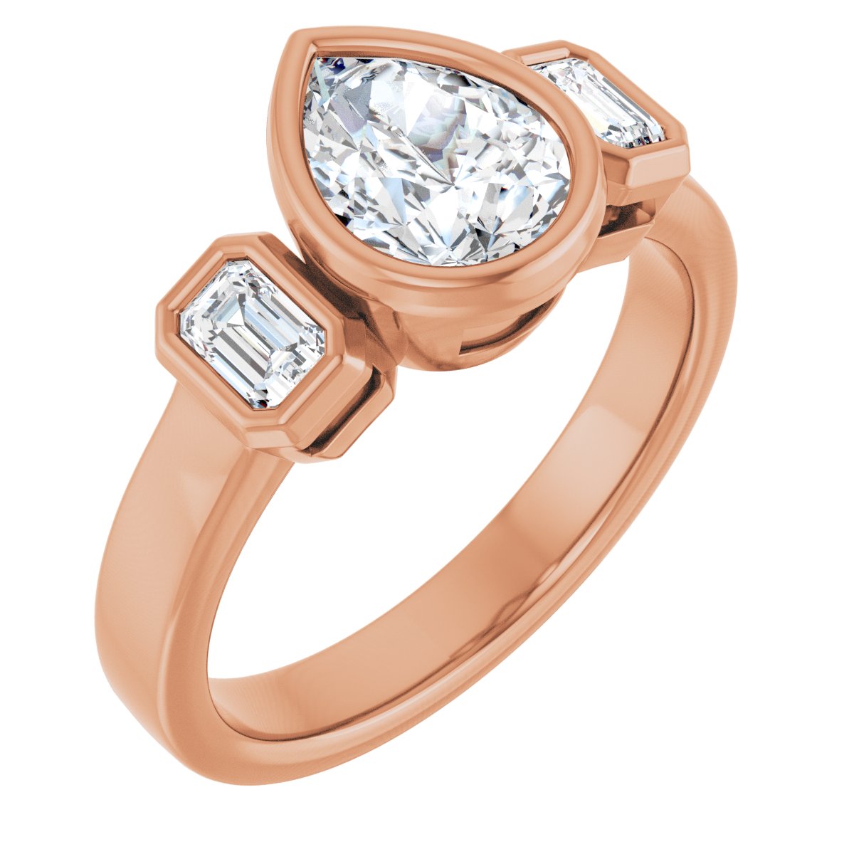 Three-Stone Engagement Ring