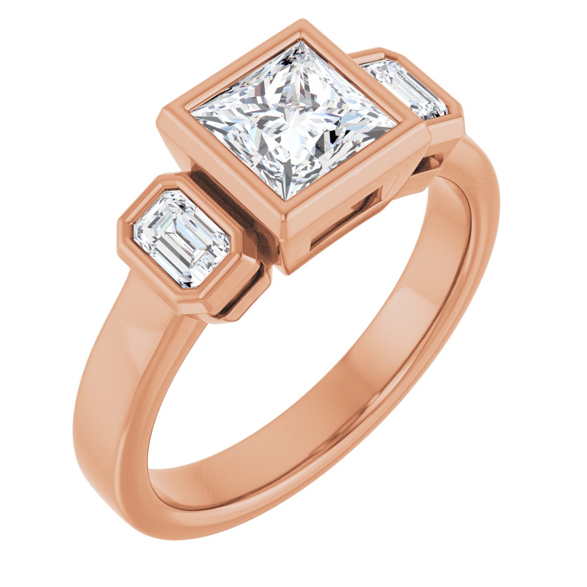 Three-Stone Engagement Ring