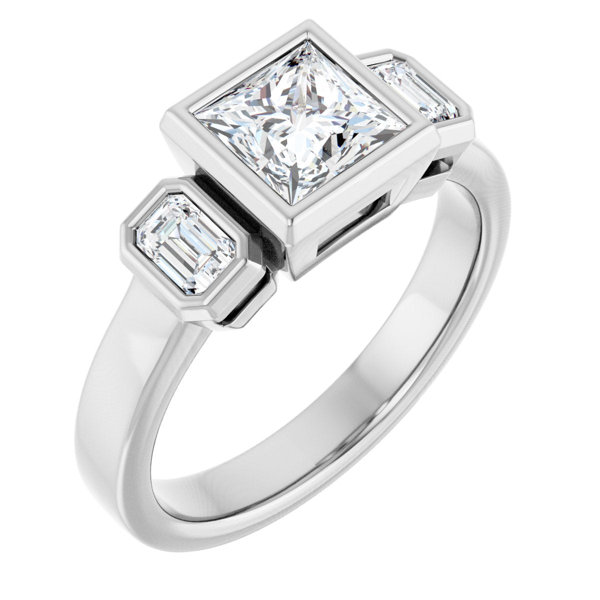 Three-Stone Engagement Ring