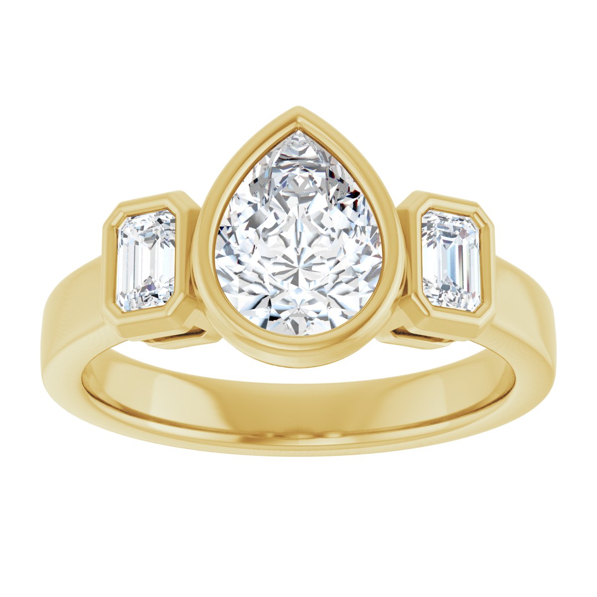 Three-Stone Engagement Ring