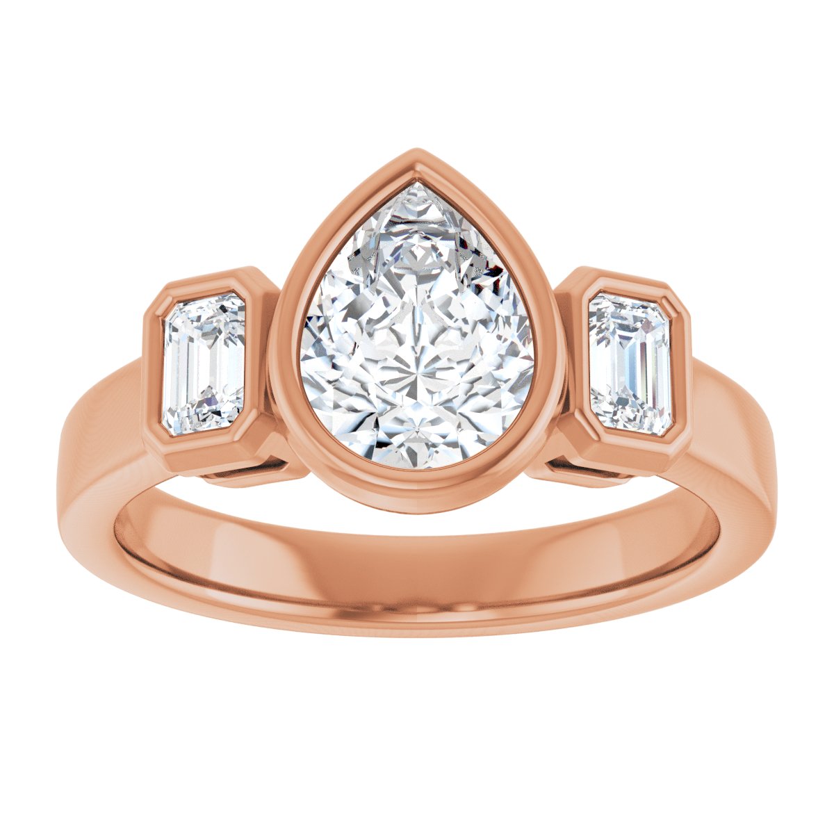 Three-Stone Engagement Ring