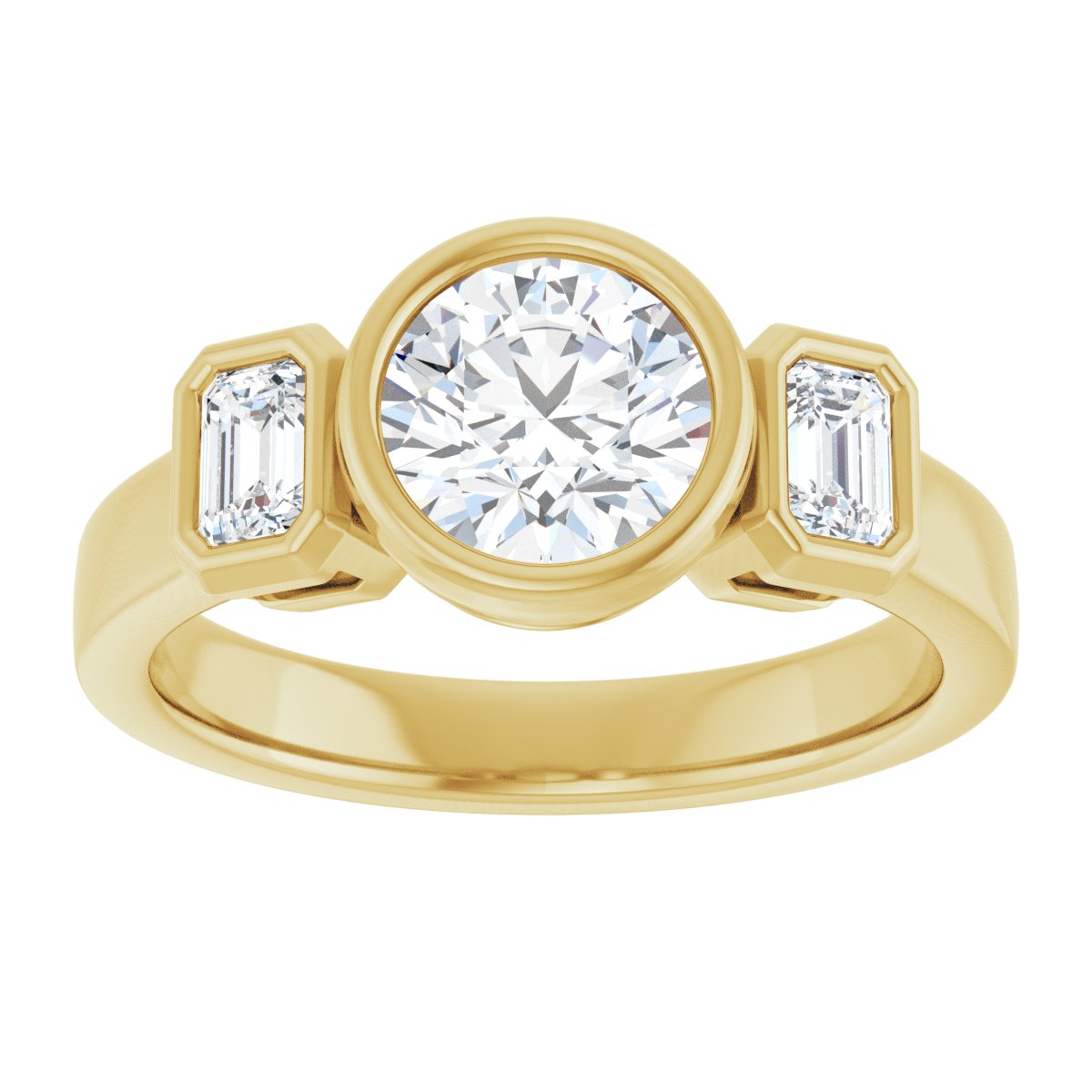 Three-Stone Engagement Ring