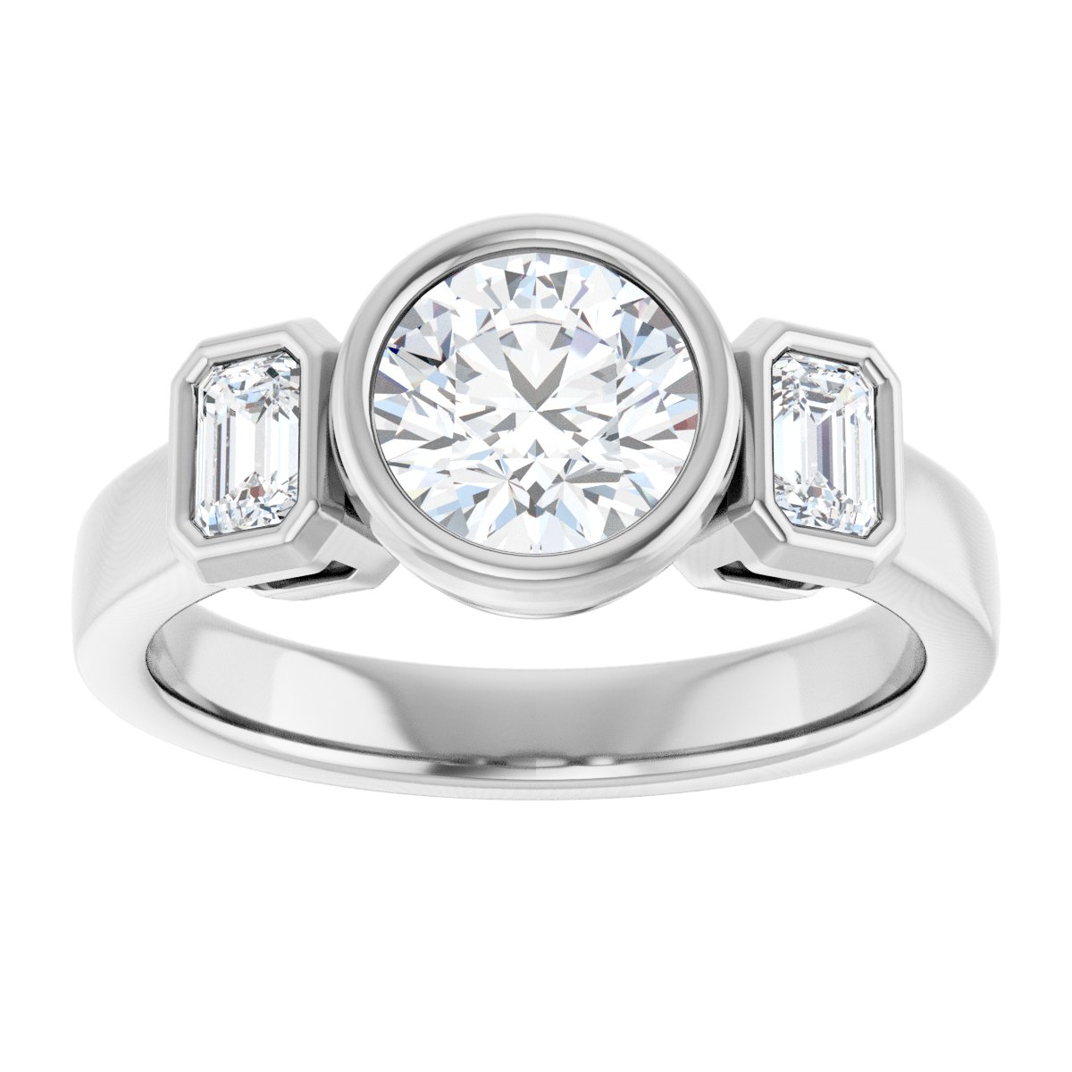 Three-Stone Engagement Ring