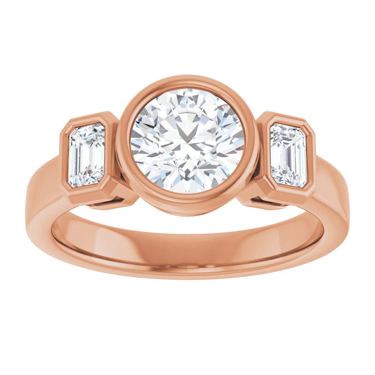 Three-Stone Engagement Ring