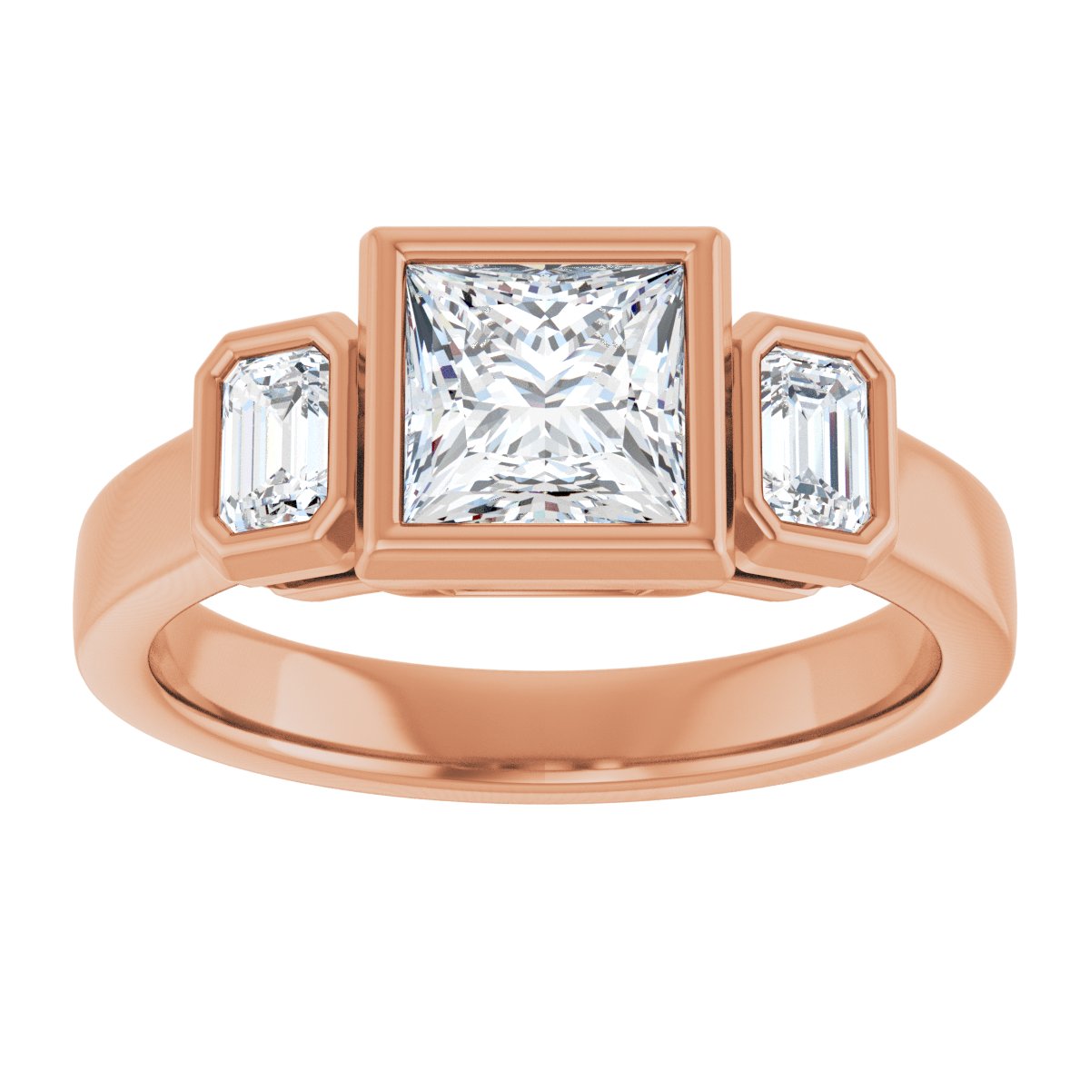 Three-Stone Engagement Ring