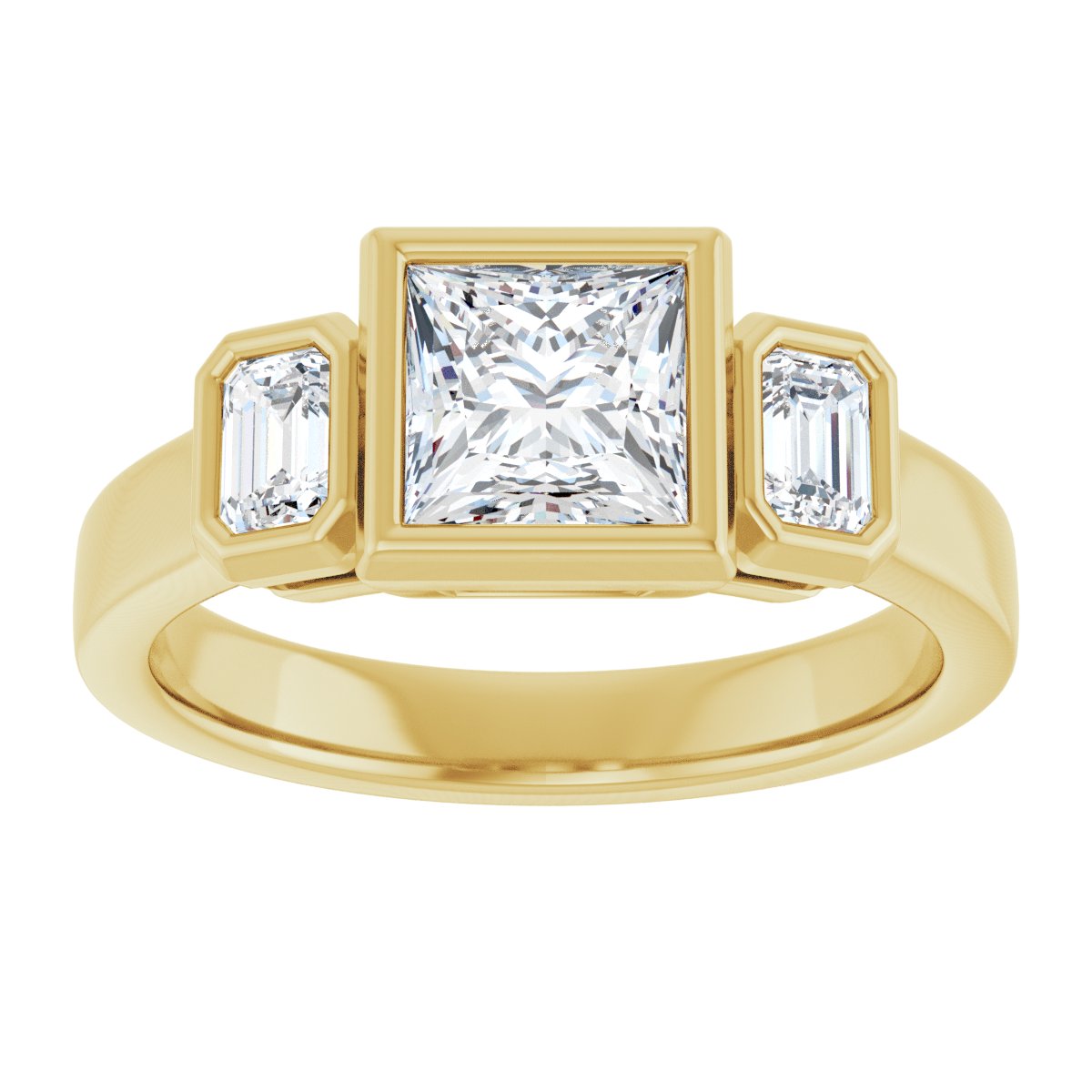 Three-Stone Engagement Ring